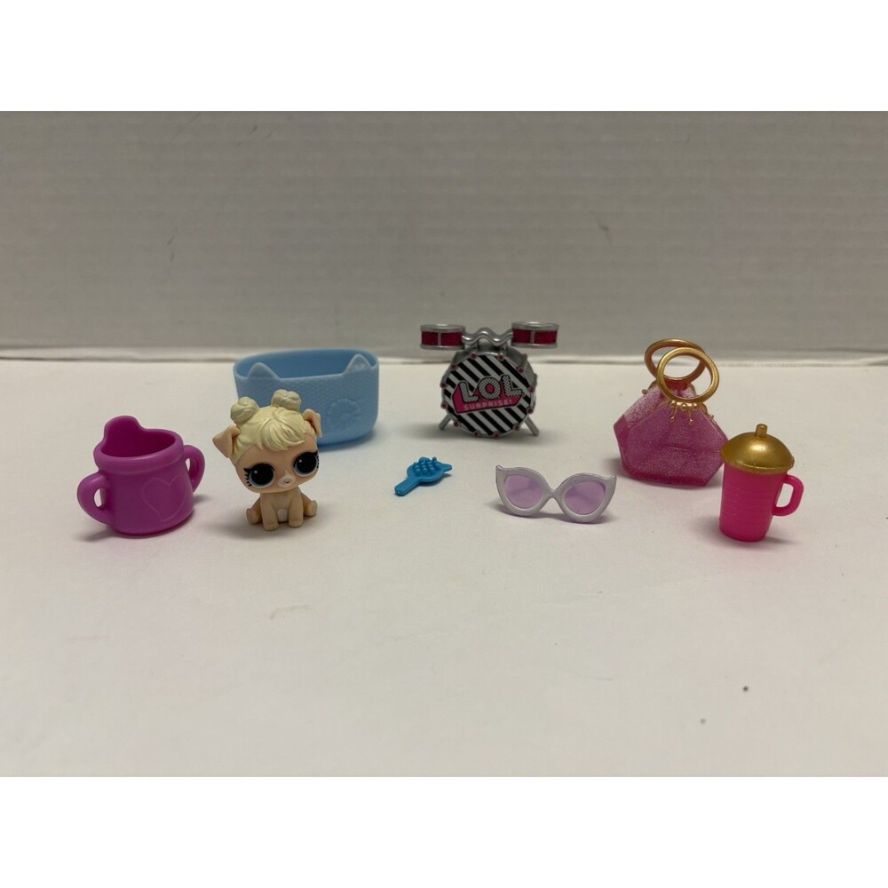 L.O.L Surprise Doll Pet Drum set lot